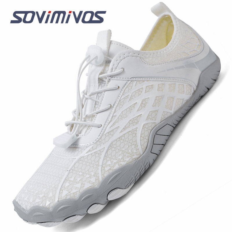 Wide Toe Box Running Sneakers - Sapatos minimalistas descalços para mulheres homens