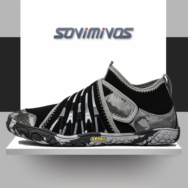 Homens sapatos descalços zero  - Wide Toe Box Running Sneakers avaliação e preço