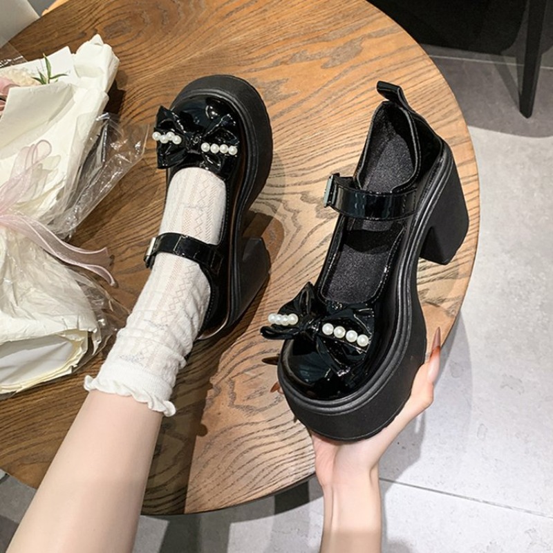 Sapatos Lolita 2026 Pretos com - Boots avaliação e preço