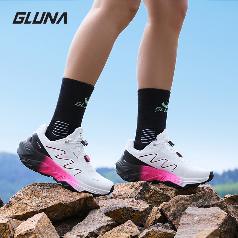 Tênis Unissex Impermeáveis GLU - Anti Slip Trail Running Sneakers avaliação e preço